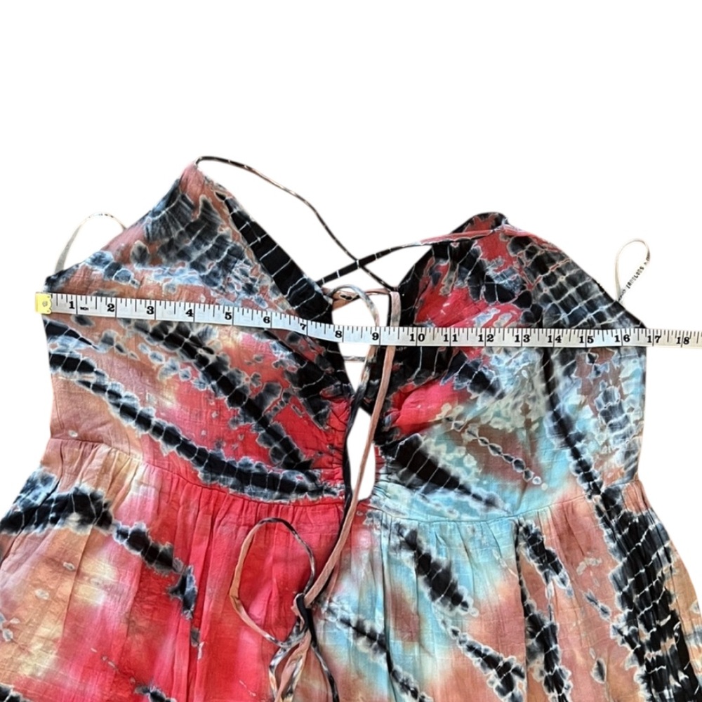 YOUNG FABULOUS & BROKE Haisey Sun Dress Tie-Dye Maxi Size S EUC Boho Festival - Picture 7 of 13